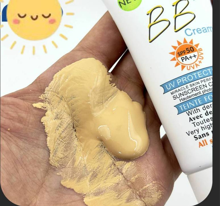 بی بی کرم گارنیر رنگ روشن SPF50 حجم 50ml